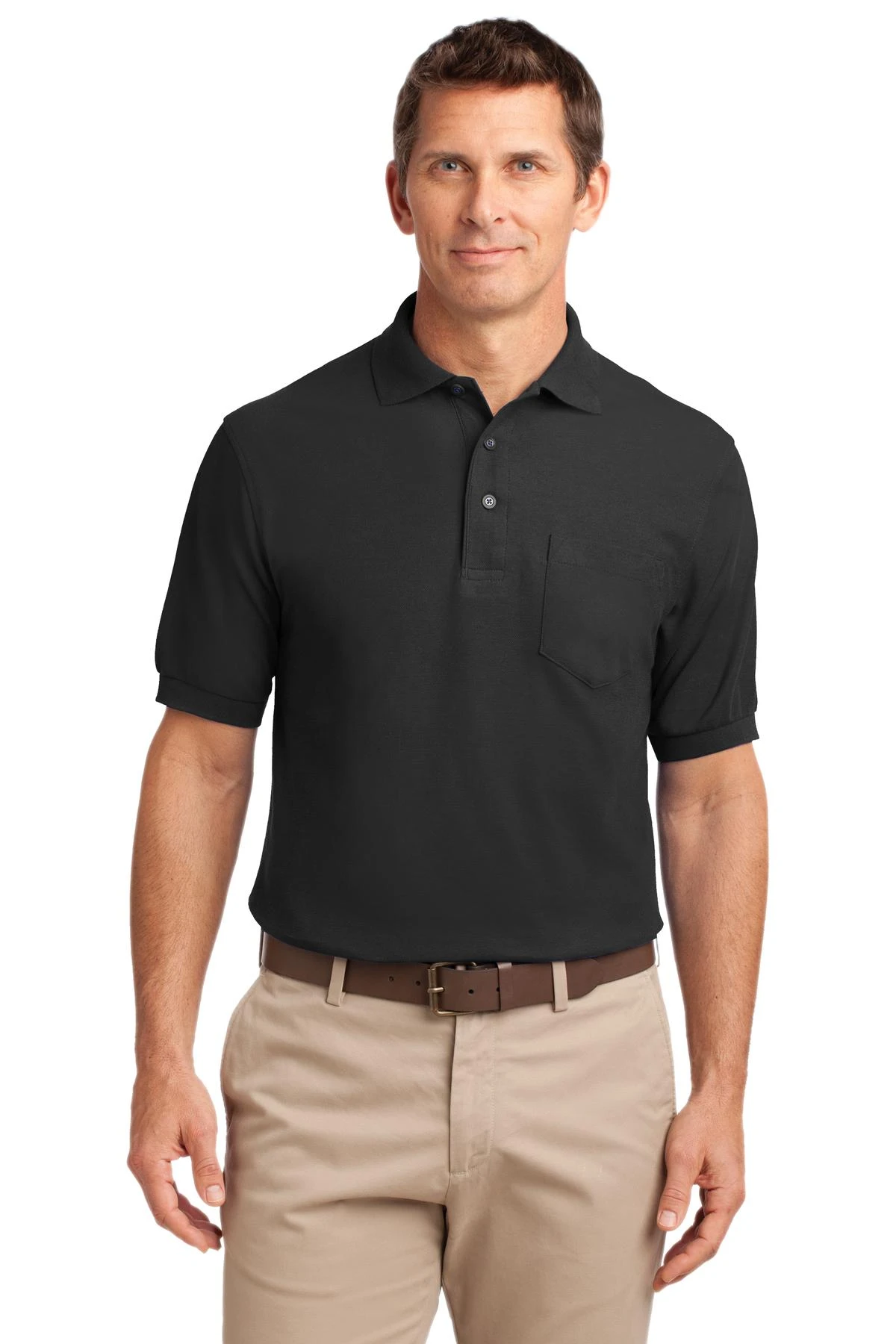 Tall Silk Touch Polo With Pocket 3 Tall Silk Touch Polo With Pocket