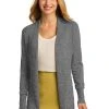 Ladies Open Front Cardigan Sweater -Port Authority Shop 0194885870182b