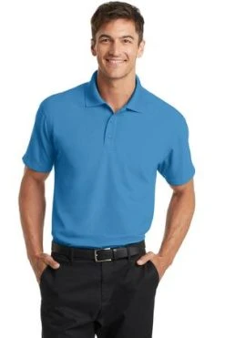 Adult Dry Zone Grid Polo -Port Authority Shop 01b065f3f0da96