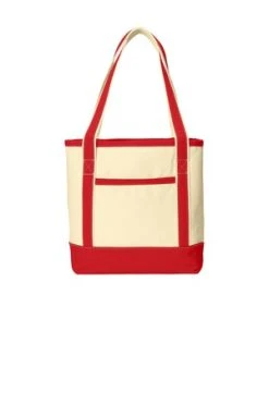 Medium Cotton Canvas Boat Tote -Port Authority Shop 04b17ac03ac1dd