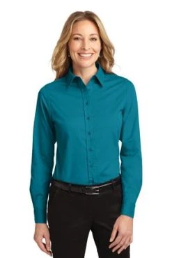 Ladies Long Sleeve Easy Care Shirt -Port Authority Shop 08f4e244e9b995