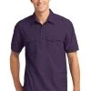 Oxford Pique Double Pocket Polo -Port Authority Shop 0b003dfb6324cc