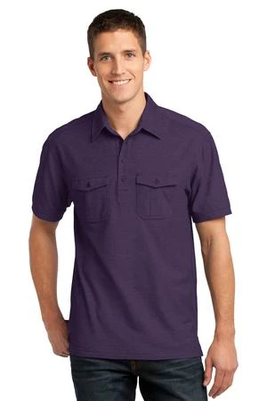 Oxford Pique Double Pocket Polo