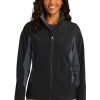 Ladies Core Colorblock Soft Shell Jacket -Port Authority Shop 0b3ceeb3450646