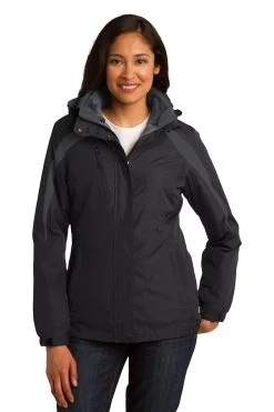 Ladies Colorblock 3-in-1 Jacket -Port Authority Shop 0c2f71d7334d12