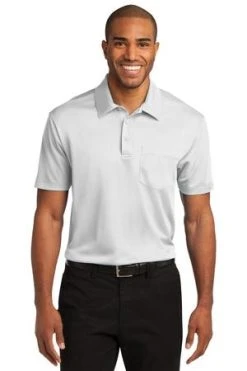 Silk Touch Performance Pocket Polo -Port Authority Shop 0fafda91d1c1ca