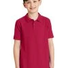 Youth Unisex Silk Touch Polo 2 Youth Unisex Silk Touch Polo -Port Authority Shop 0fbc3e78f5fb9a