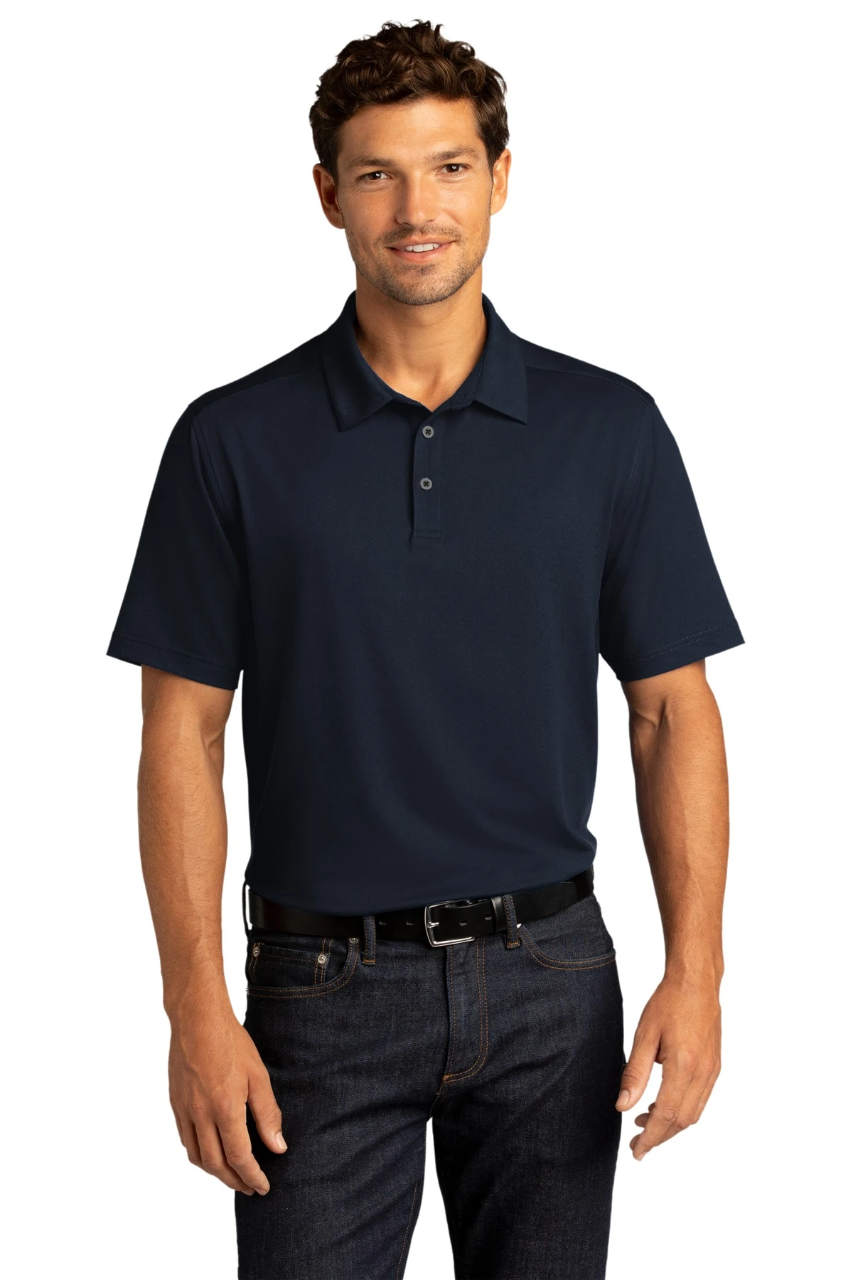 Unisex City Stretch Polo 10 Unisex City Stretch Polo - Image 8