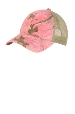 Unisex Unstructured Camouflage Mesh Back Cap -Port Authority Shop 13a65715196352