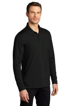 Dry Zone UV Micro-Mesh Long Sleeve Polo -Port Authority Shop 156fc23b1fc77a