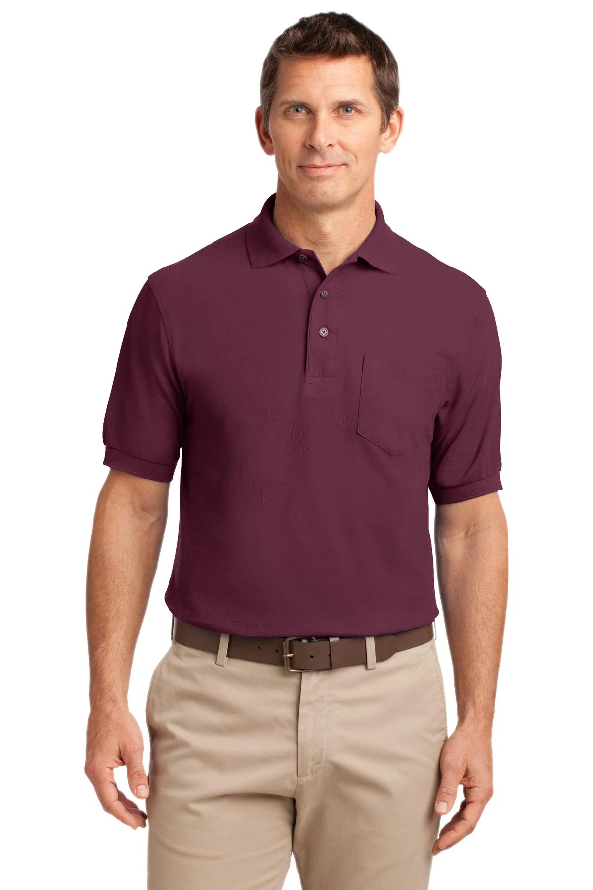 Tall Silk Touch Polo With Pocket 10 Tall Silk Touch Polo With Pocket - Image 8