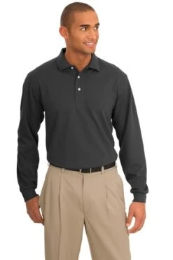 Rapid Dry Long Sleeve Polo -Port Authority Shop 17b33edca0538b