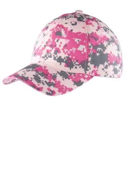 Unisex Digital Ripstop Camouflage Cap -Port Authority Shop 1948bc825bf737
