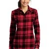 Ladies Plaid Flannel Tunic -Port Authority Shop 1c79a01ca8025a