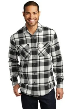 Plaid Flannel Shirt -Port Authority Shop 1d6698dbd2e325