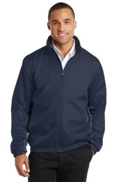 Core Colorblock Wind Jacket -Port Authority Shop 1d9c435cfaf9c9