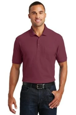 Core Classic Pique Pocket Polo -Port Authority Shop 1e27ff6a233867