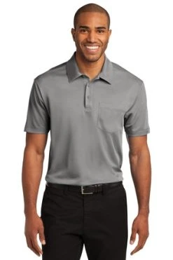 Silk Touch Performance Pocket Polo -Port Authority Shop 1f75b9c6b52acc