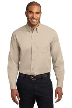 Tall Long Sleeve Easy Care Shirt -Port Authority Shop 1fd95cdab6c483