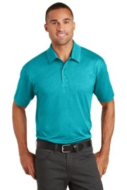 Trace Heather Polo 17 Trace Heather Polo -Port Authority Shop 1fe266968cd522