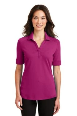 Ladies Silk Touch Interlock Performance Polo