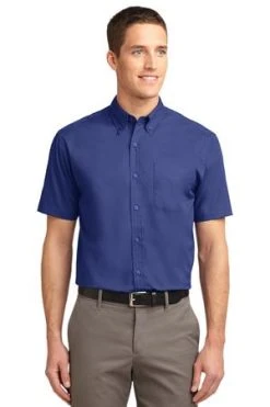 Adult Short Sleeve Easy Care Shirt -Port Authority Shop 23b9fb0557cbf2