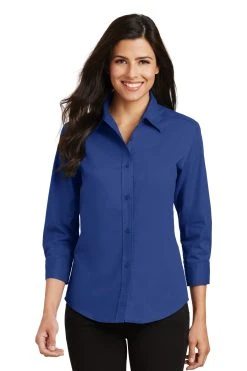 Ladies 3/4-Sleeve Easy Care Shirt -Port Authority Shop 2447adefa1b110