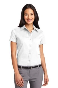 Ladies Short Sleeve Easy Care Shirt -Port Authority Shop 24bd37c0061e93