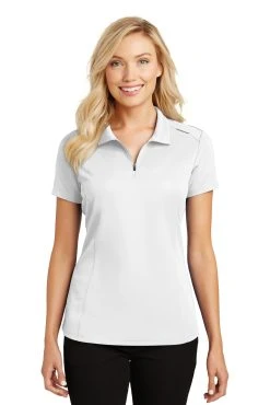 Ladies Pinpoint Mesh Zip Polo 16 Ladies Pinpoint Mesh Zip Polo -Port Authority Shop 26188f8c23a3da