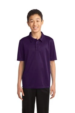 Youth Unisex Silk Touch Performance Polo -Port Authority Shop 28b849128dfbb3