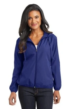 Port Authority® Ladies Hooded Essential Jacket -Port Authority Shop 2c322ab774e0a7