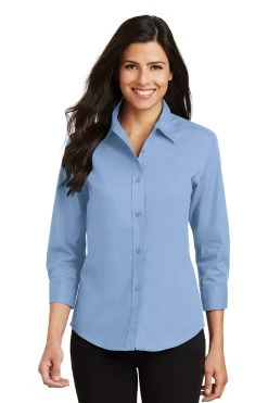 Ladies 3/4-Sleeve Easy Care Shirt -Port Authority Shop 2cc8d13e583a34