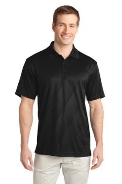Tech Embossed Polo -Port Authority Shop 2fb0a476cabb89