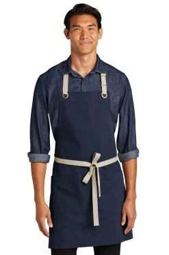 Unisex Canvas Full-Length Two-Pocket Apron -Port Authority Shop 3080ac8e2b824b