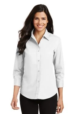 Ladies 3/4-Sleeve Easy Care Shirt -Port Authority Shop 308707044a36c2