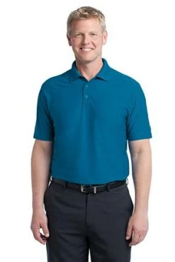 Horizontal Texture Polo -Port Authority Shop 308e9f8bafc41a