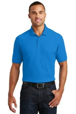 Core Classic Pique Pocket Polo -Port Authority Shop 30ee7abe33c14c