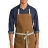Unisex Canvas Full-Length Two-Pocket Apron -Port Authority Shop 316f656c757786