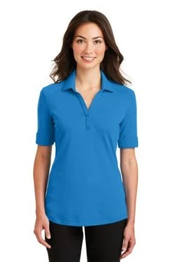 Ladies Silk Touch Interlock Performance Polo -Port Authority Shop 324c8c27c574ee