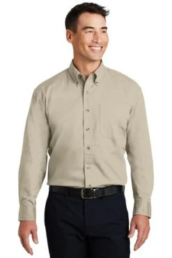 Long Sleeve Twill Shirt -Port Authority Shop 344650fe49b787