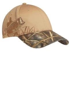 Unisex Embroidered Camouflage Cap