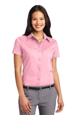 Ladies Short Sleeve Easy Care Shirt -Port Authority Shop 34aad5438a2f1f