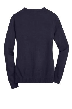 Ladies Value Jewel-Neck Cardigan Sweater -Port Authority Shop 35775e05deee14