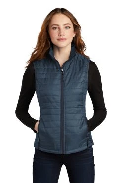 Ladies Packable Puffy Vest 17 Ladies Packable Puffy Vest -Port Authority Shop 36006d4de46513