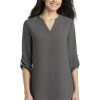 Ladies 3/4-Sleeve Tunic Blouse -Port Authority Shop 37424b7b6d7a8b