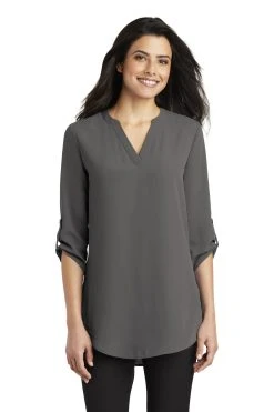 Ladies 3/4-Sleeve Tunic Blouse