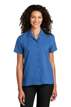 Ladies Short Sleeve Performance Staff Shirt -Port Authority Shop 385415a5106fad