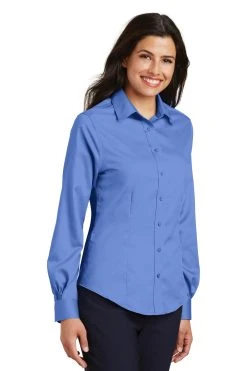 Ladies Non-Iron Twill Shirt -Port Authority Shop 38ae558fb1cde1
