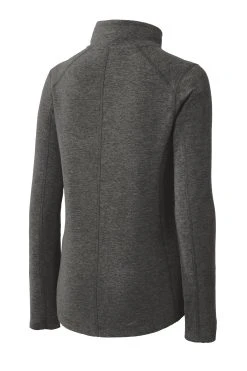 Ladies Heather Microfleece Full-Zip Jacket -Port Authority Shop 3a52de4db41332