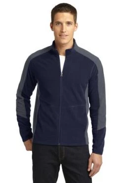 Colorblock Microfleece Jacket -Port Authority Shop 3b2370309f2040